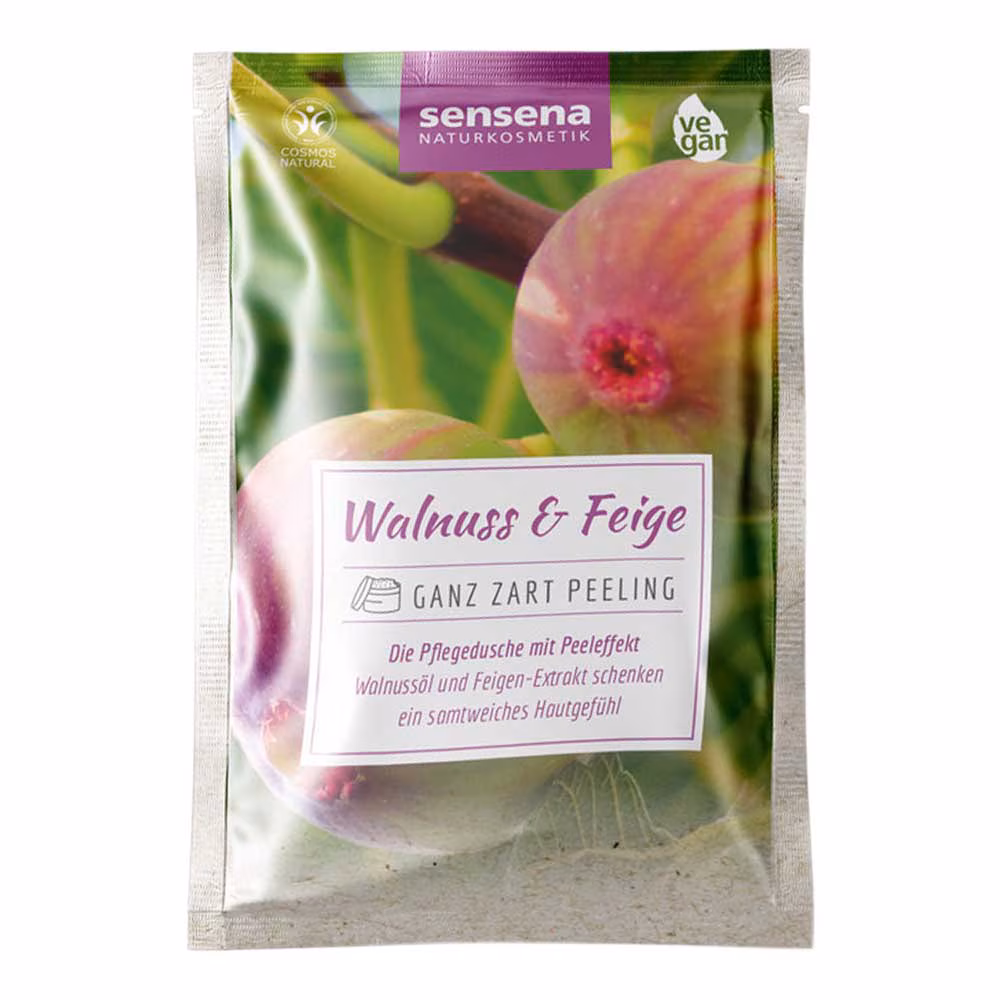 Ganz zart Peeling - Walnuss & Feige vegan