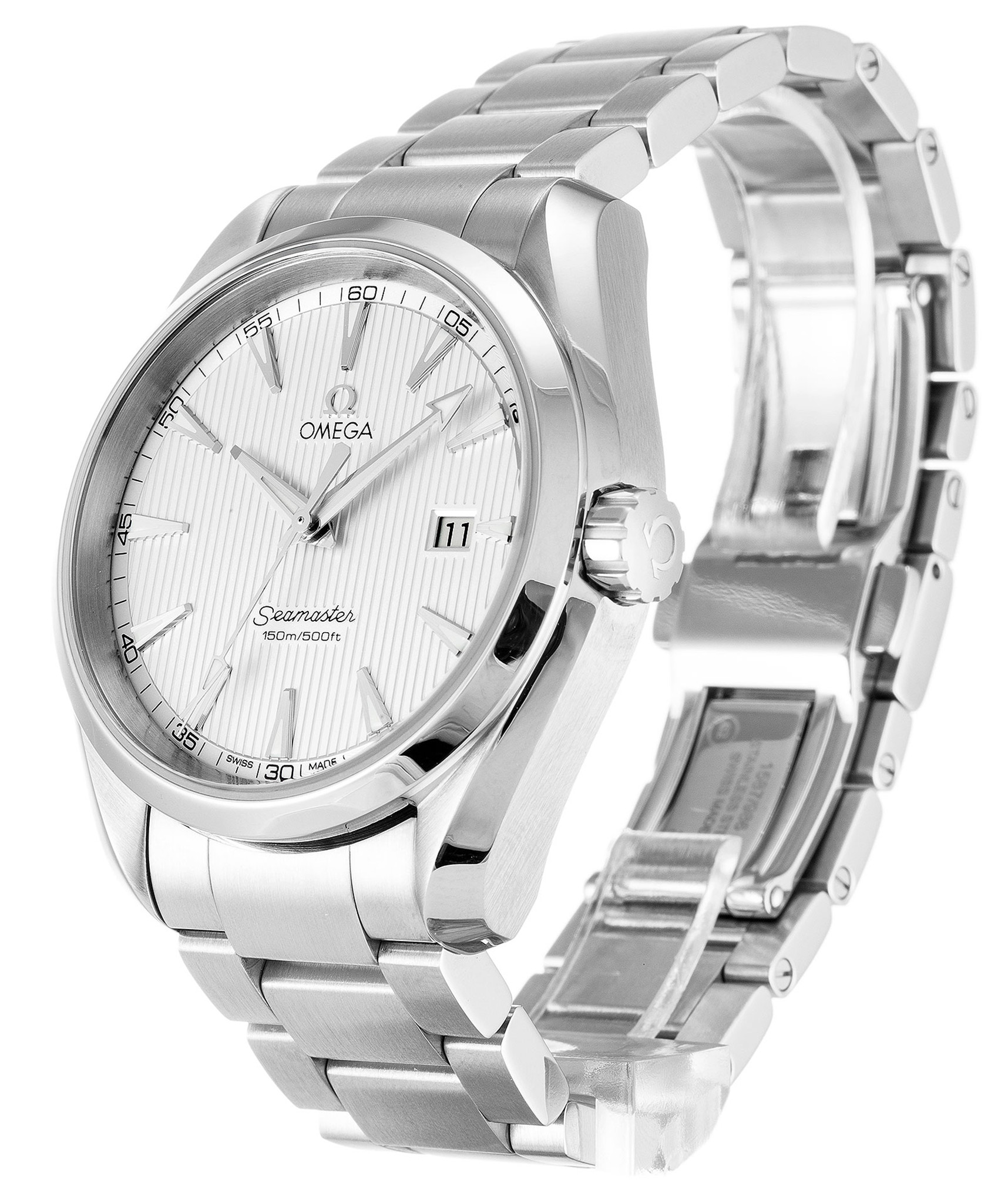 Replica Omega Aqua Terra 150m Gents White Dial White Case 231.10.39.61.02.001 38.5MM