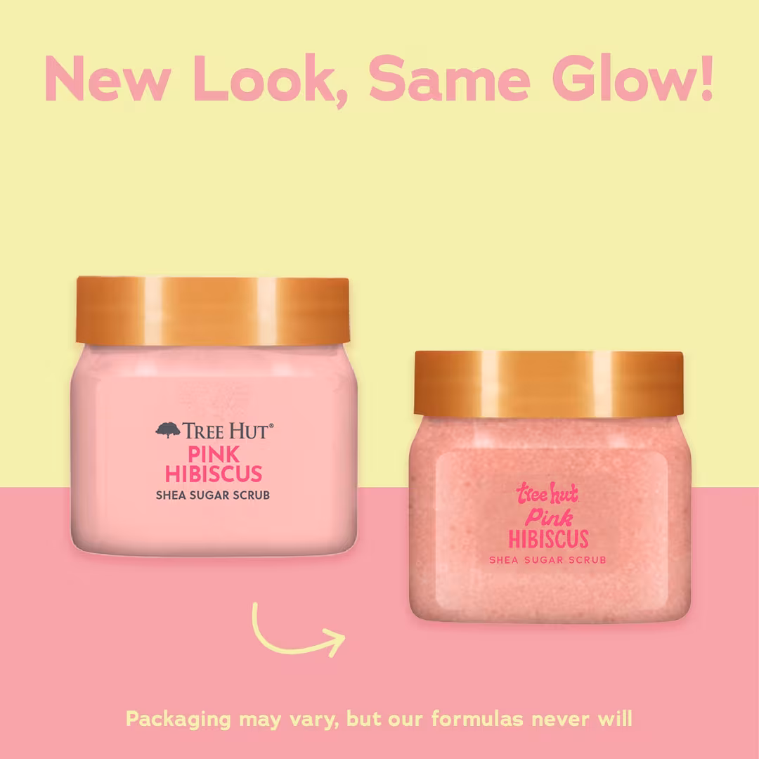 Tree Hut  Pink Hibiscus Shea Sugar Body Scrub