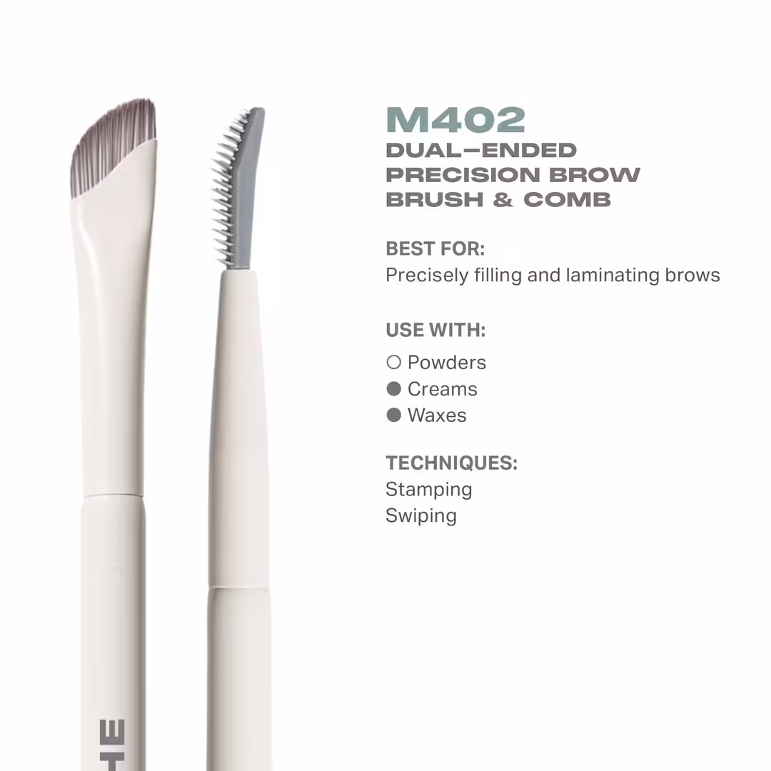 Morphe  M402 Dual-Ended Precision Brow Brush & Comb