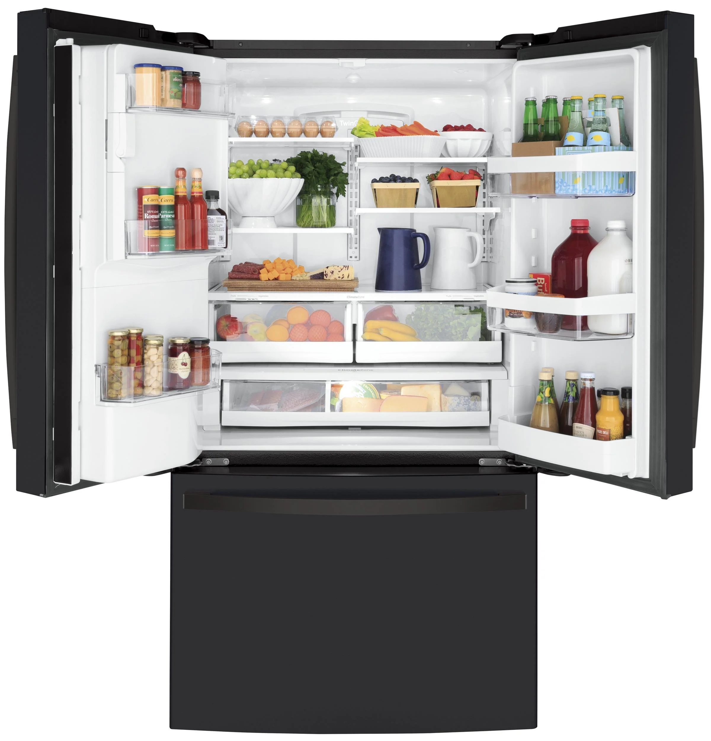 GE APPLIANCES GYE22GENDS french door freestanding refrigerator