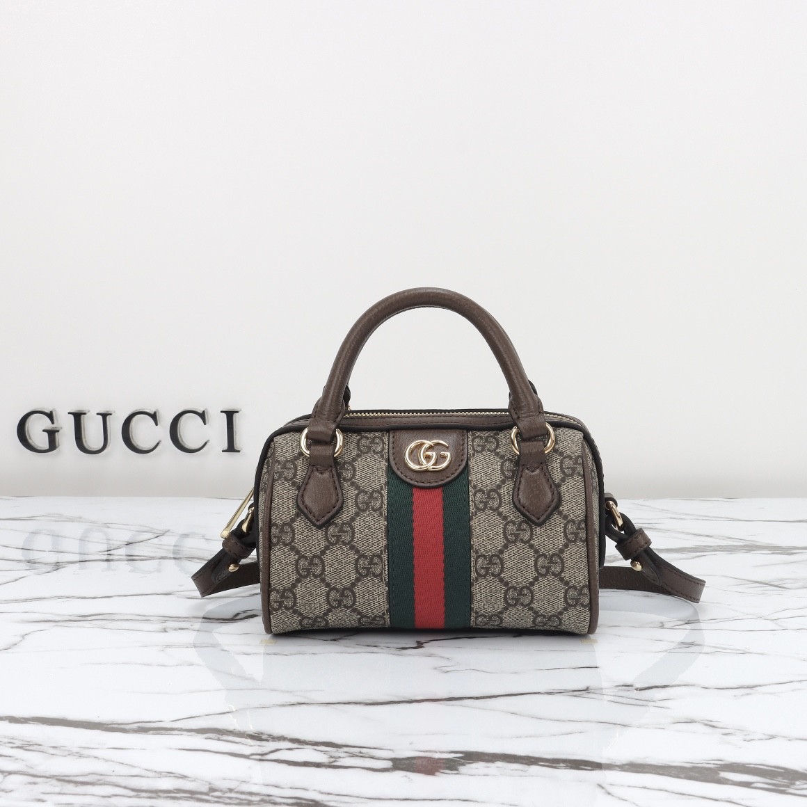[10A SALE] Gucci Ophidia Mini Boston Bag