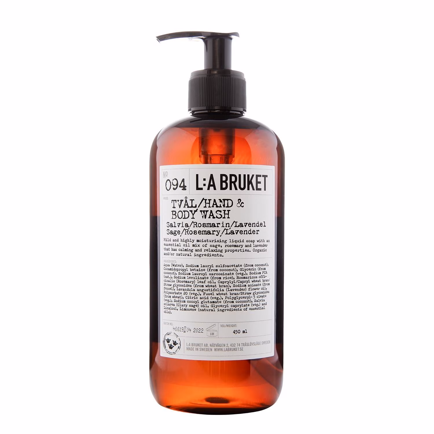 094 Hand & Body Sage/Rosemary/Lavender