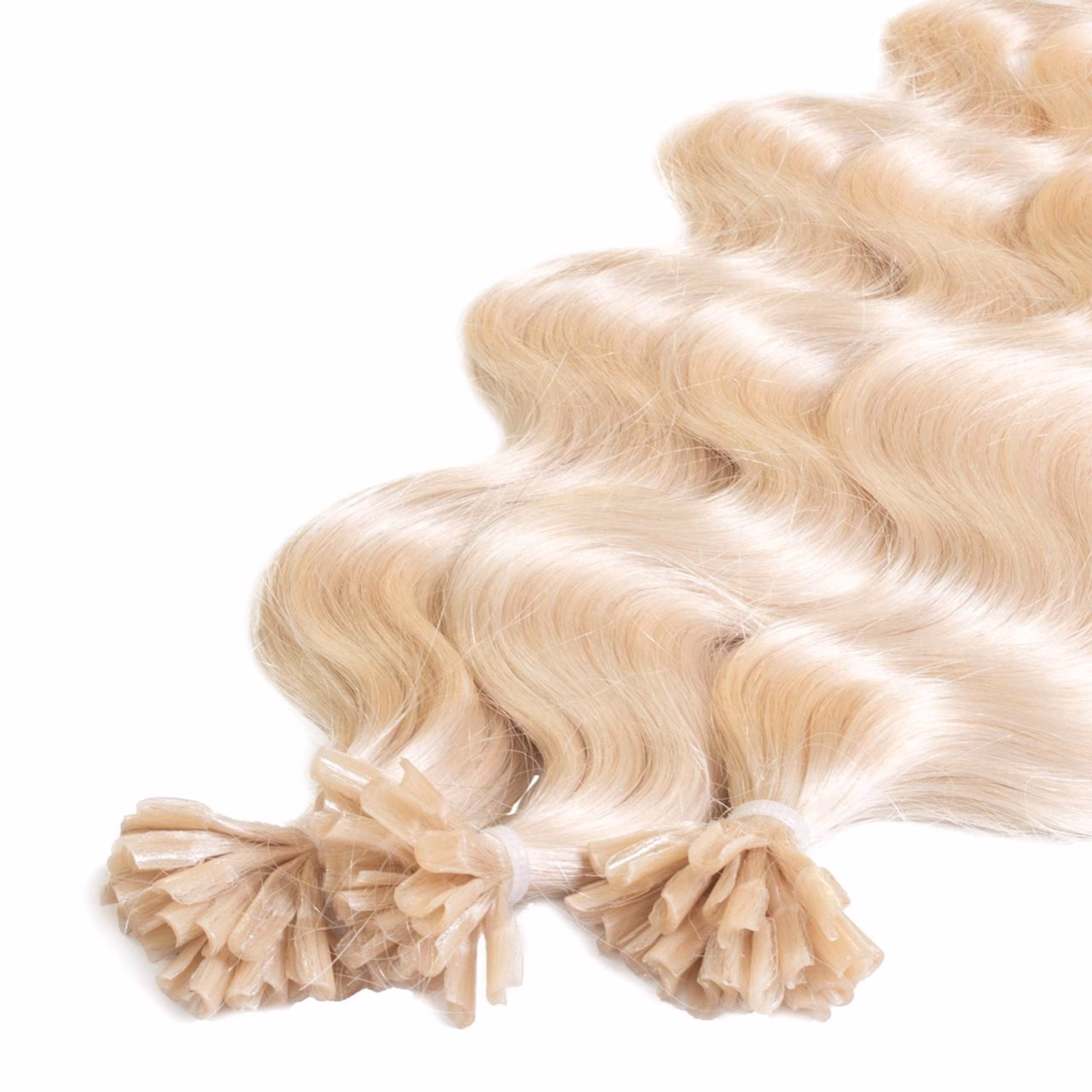 Bonding Extensions Premium Echthaar #10/0 Hell-Lichtblond 0,8g