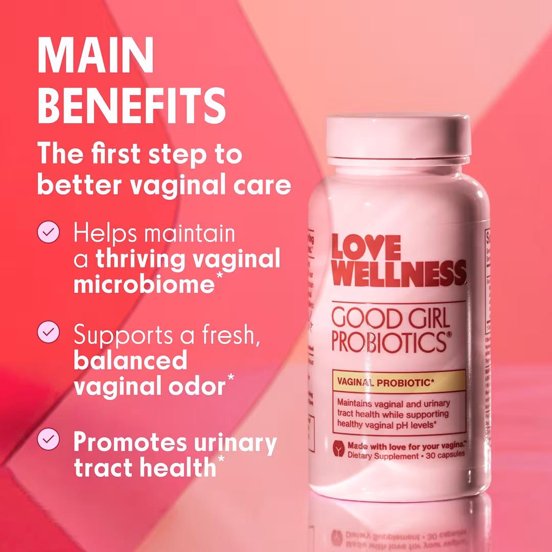 Love Wellness  Good Girl Probiotics: Vaginal Probiotic