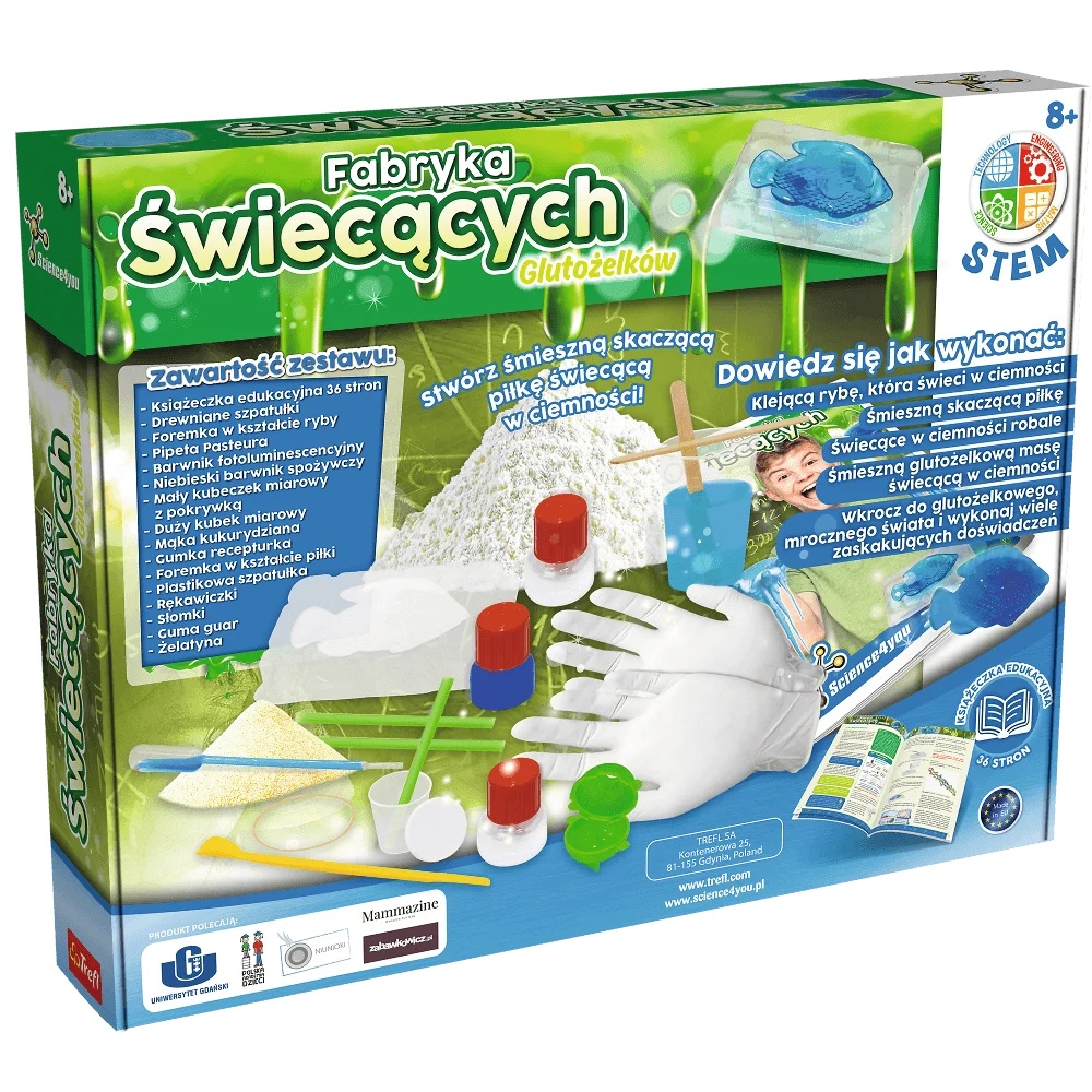 Zestaw Naukowy Science4You, Fabryka Glutożelków