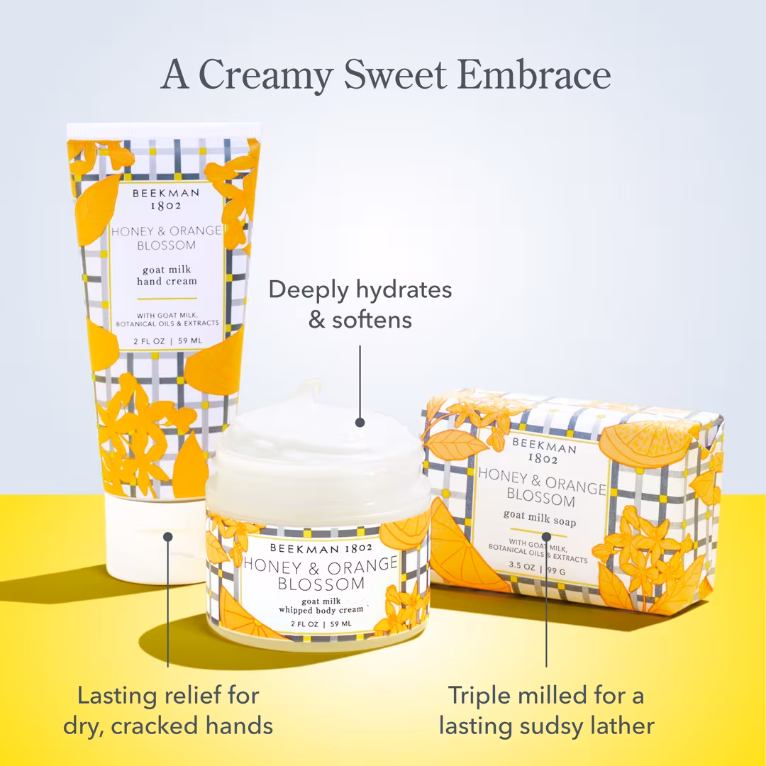 Beekman 1802  Honey & Orange Blossom Bodycare Discovery Kit
