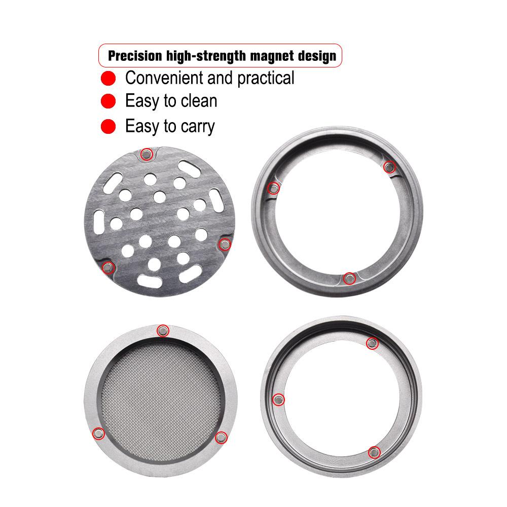 Honeypuff 4 Layer Aluminum Herb Grinder