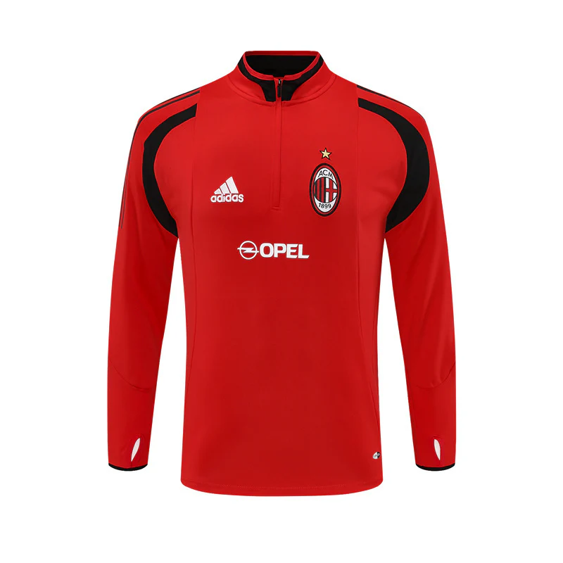 AC Milan Training Jacket Men 2004 2005 Red