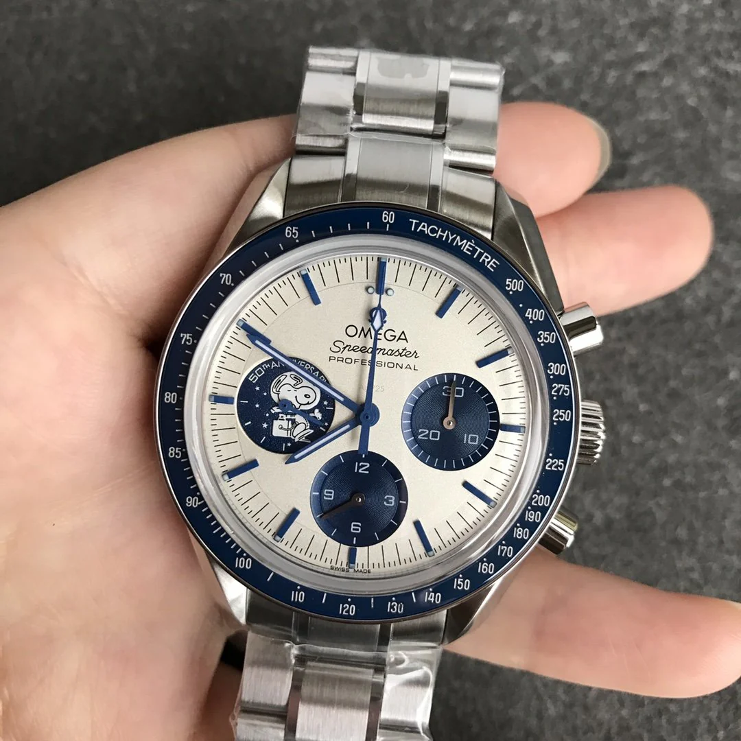 Omega Watch SPEEDMASTER SILVER SNOOPY STAINLESS STEEL BEST VERSION