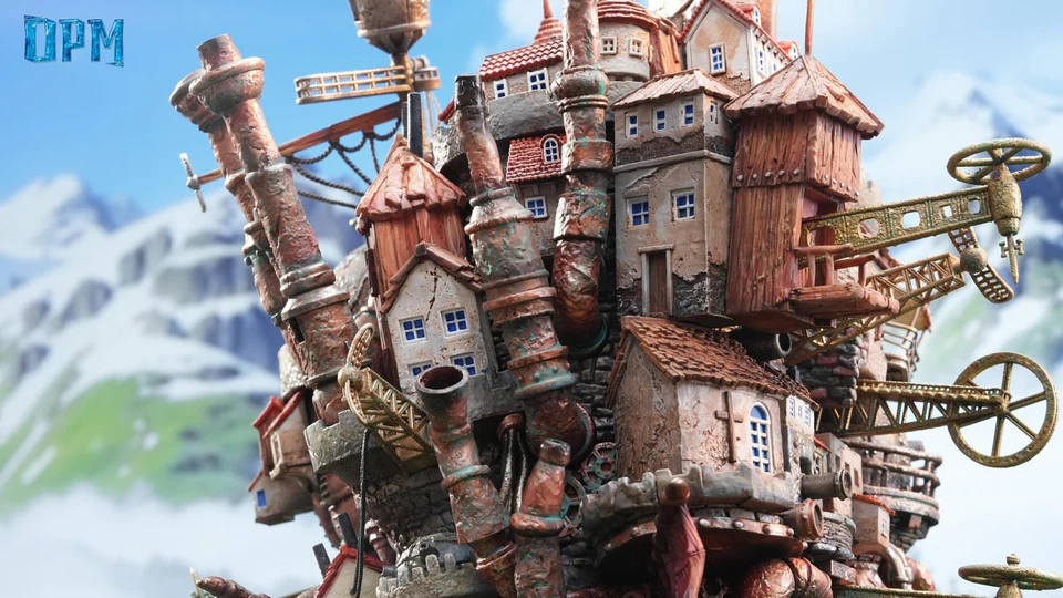 Studio Ghibli - Howl's Moving Castle | Resin Statue | by OPM Studio