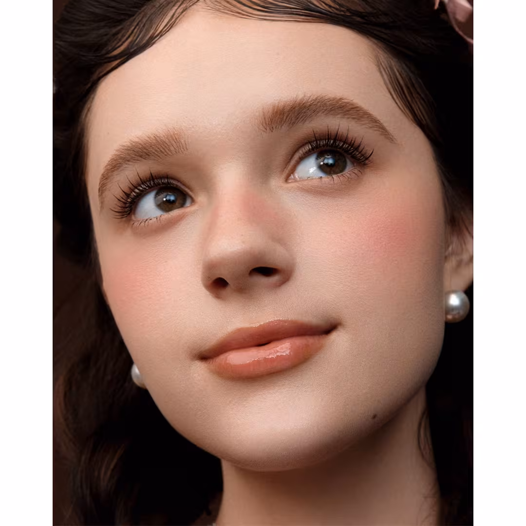 Flower Knows  The Sweetie Bear Collection Silk Satin Blush