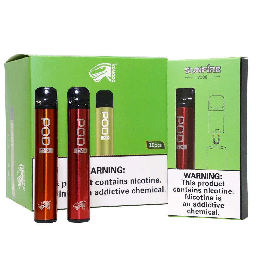 Komodo Pod Reusable Vape Pen 1200Puffs