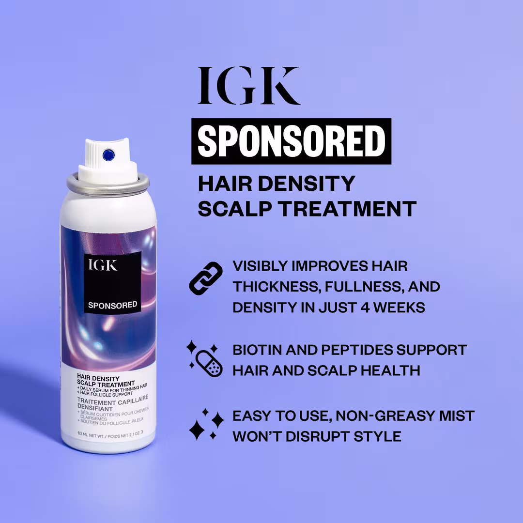IGK  Sponsored Hair Density Scalp Treatment