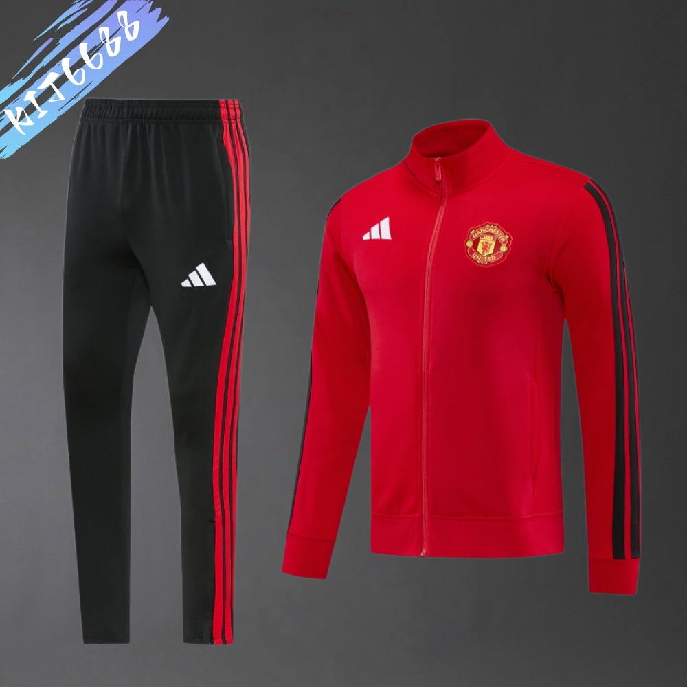 2026/2027 Manchester United Full Zipper Training Suit (Adult Set)