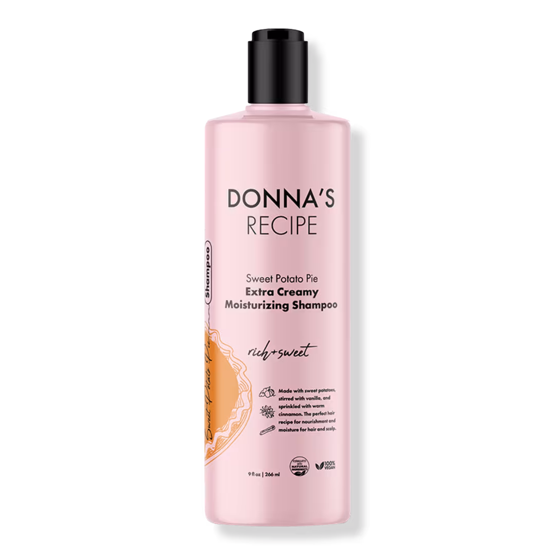 DONNA'S RECIPE  Sweet Potato Pie Extra Creamy Moisturizing Shampoo