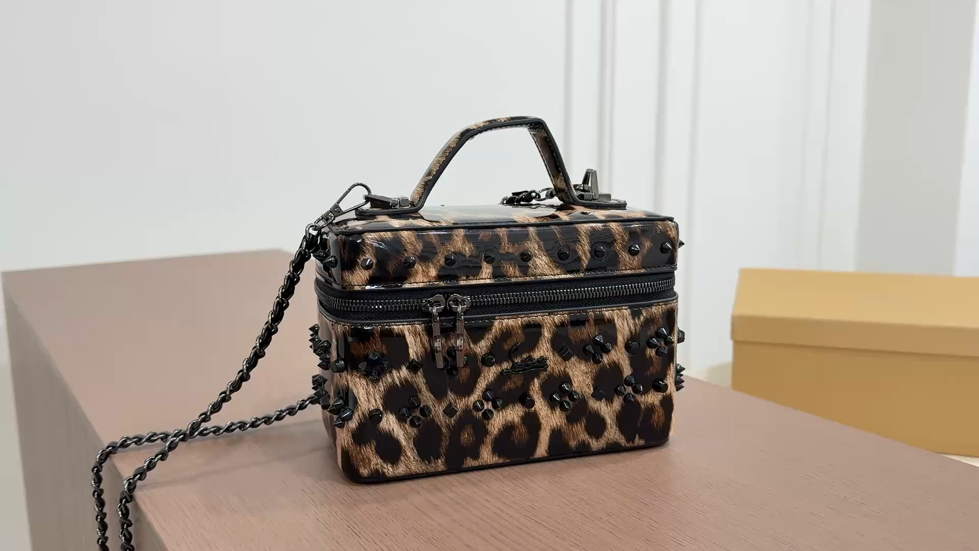 Ferragamo Leopard Vanity Box