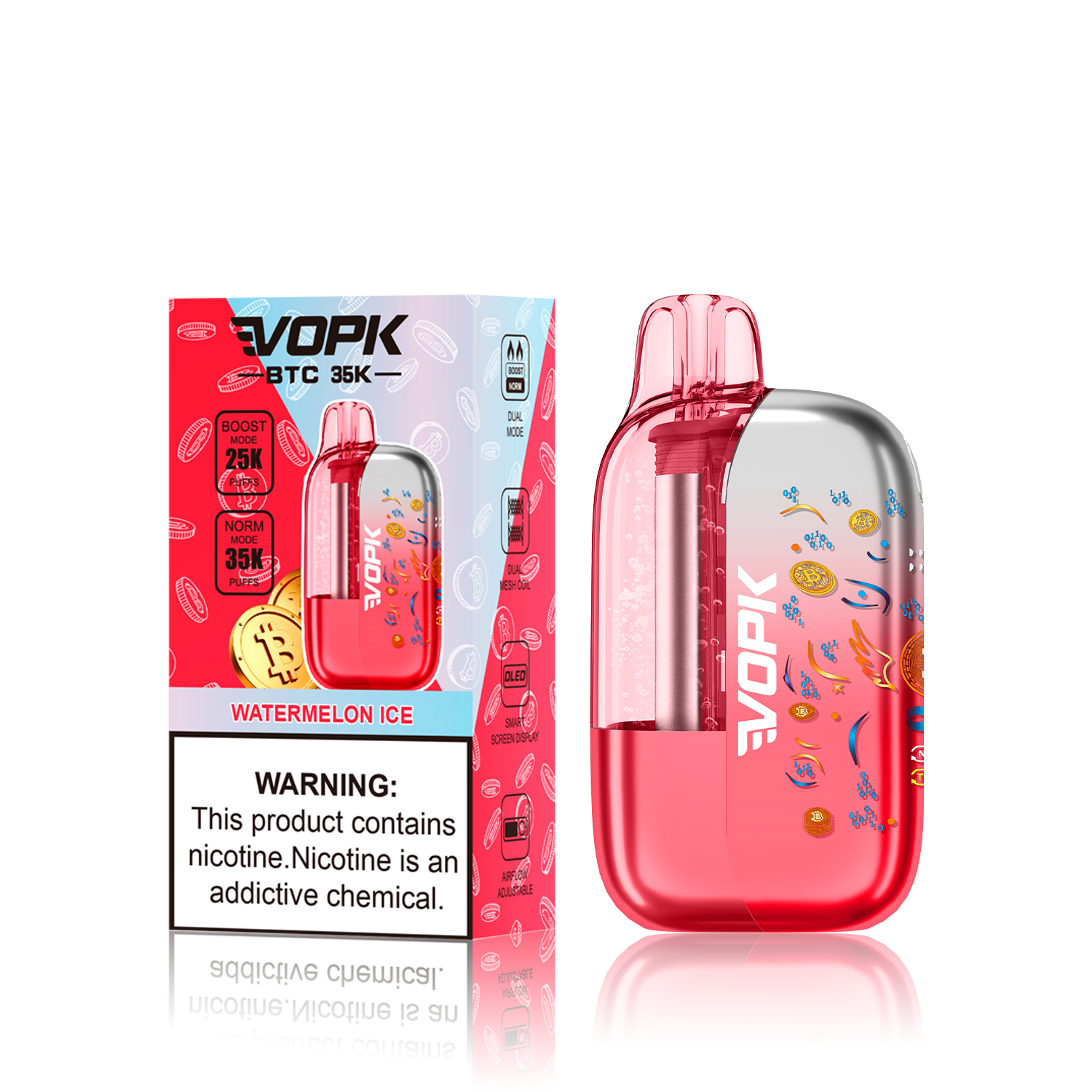 VOPK BTC 35000PUFFS-WATERMELON ICE