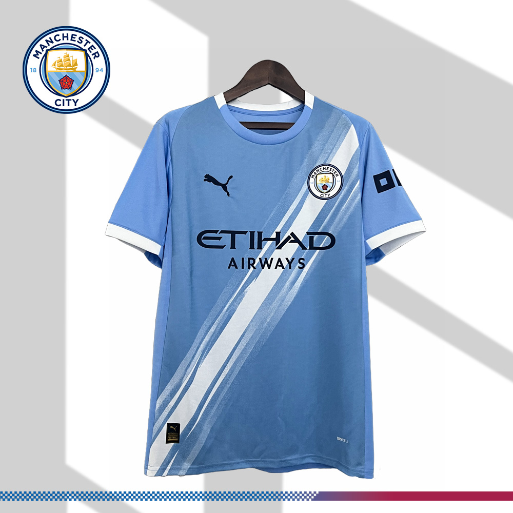 2025/2026 Manchester City Home Football Shirt (Fans)
