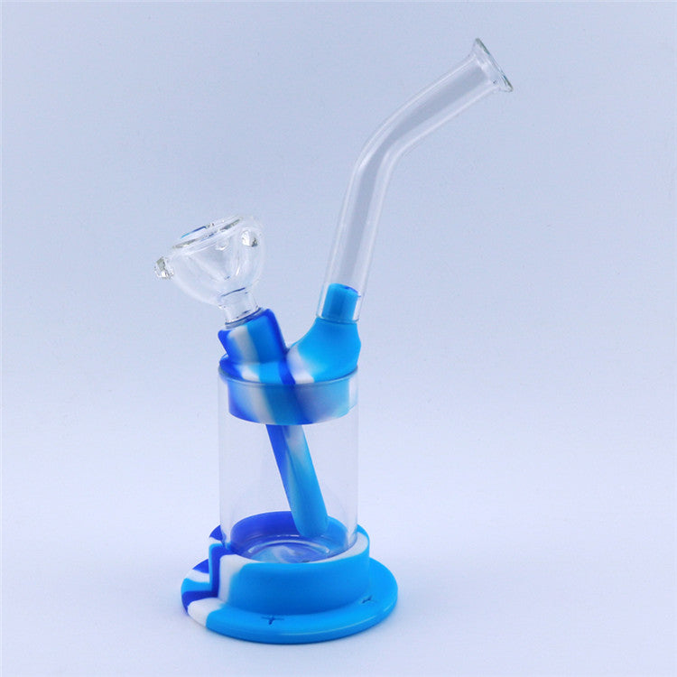 8 LED Luminous Silicone Detachable Dab Rig