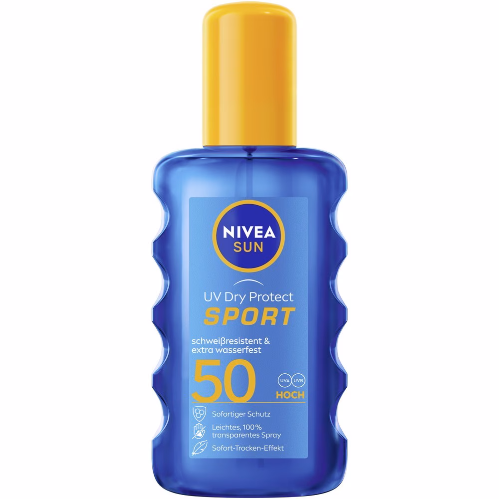 UV Dry Protect Sport Transparentes Spray LSF 50