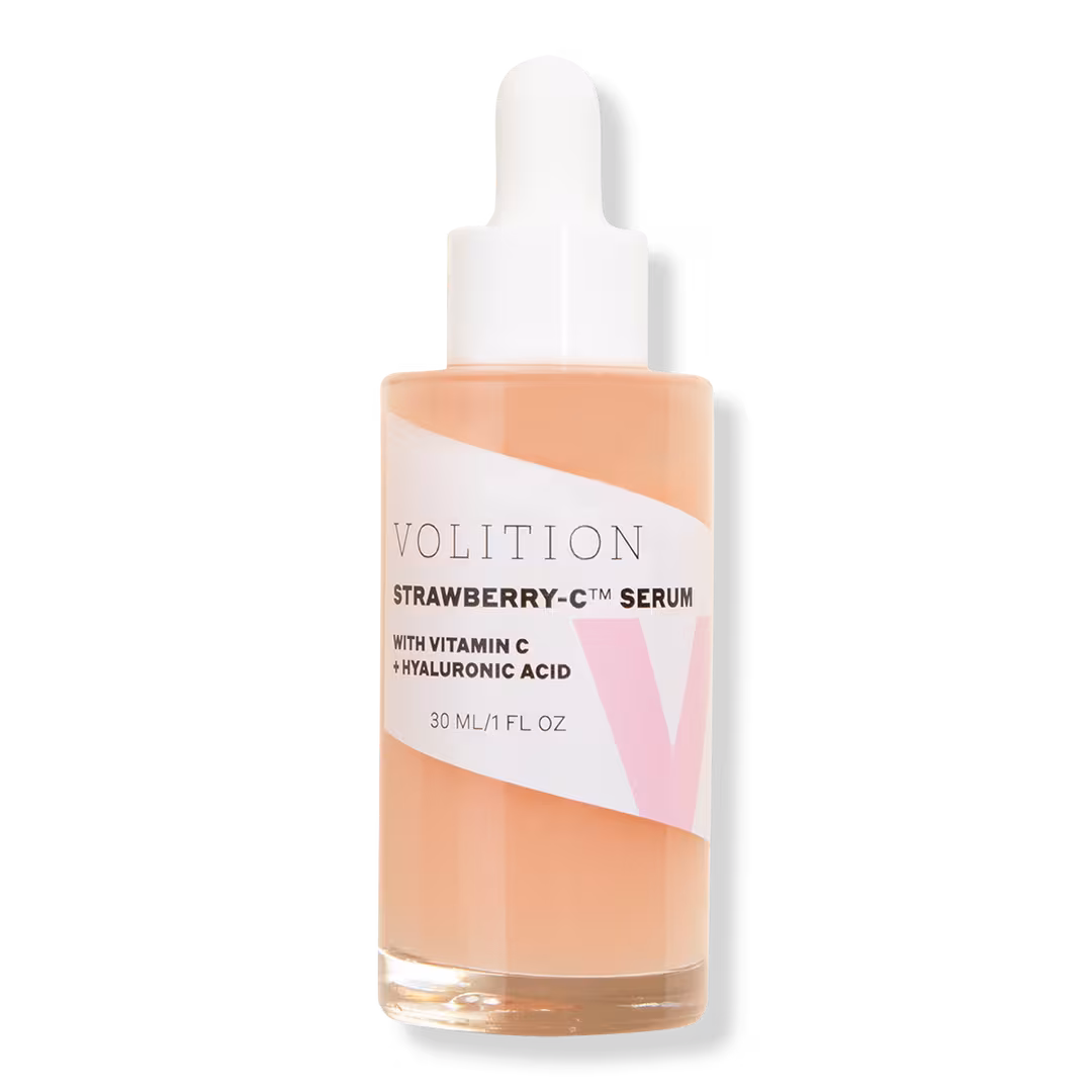 VOLITION  Strawberry-C Brightening Serum with Vitamin C + Hyaluronic Acid
