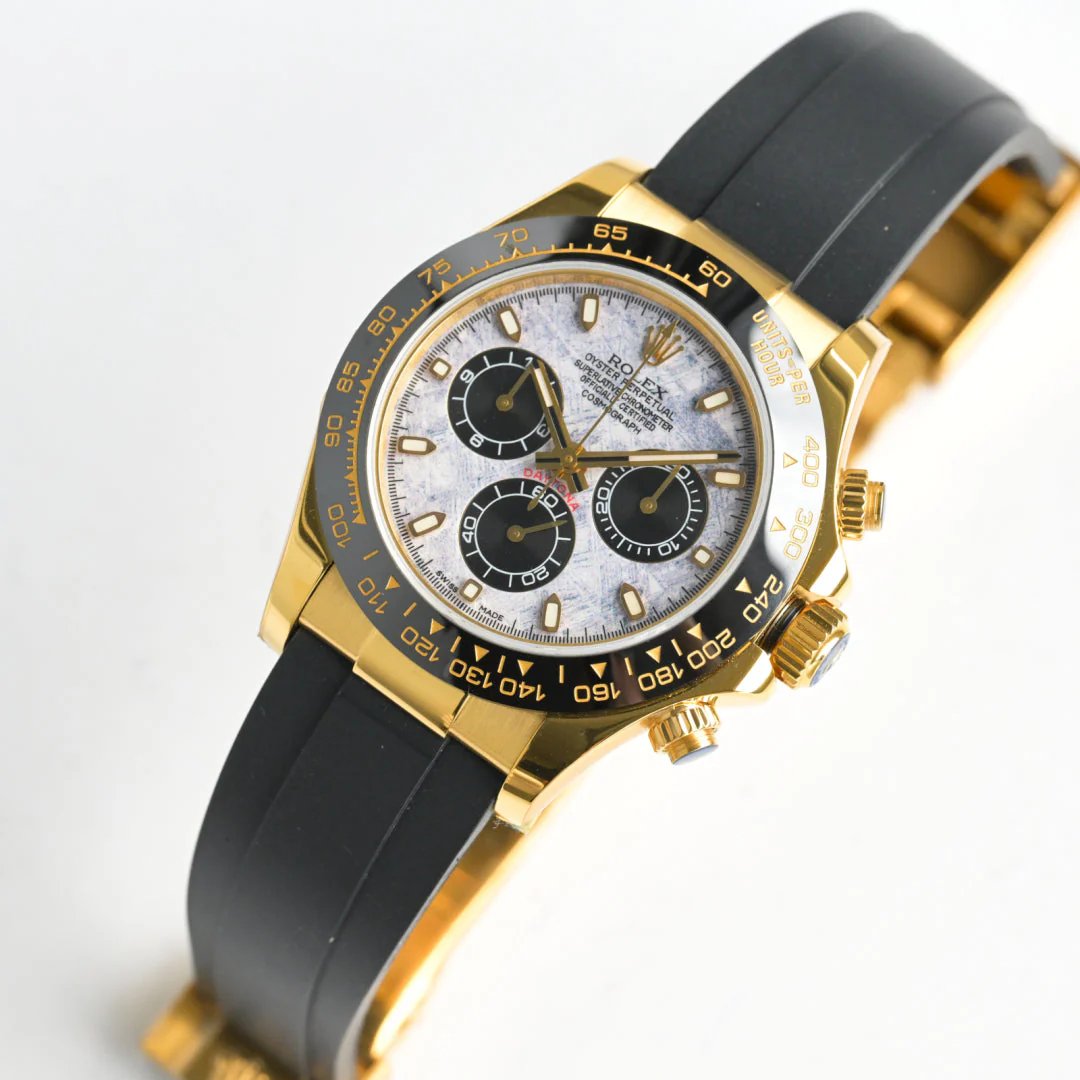 Rolex Watch Daytona 40mm Gold Black