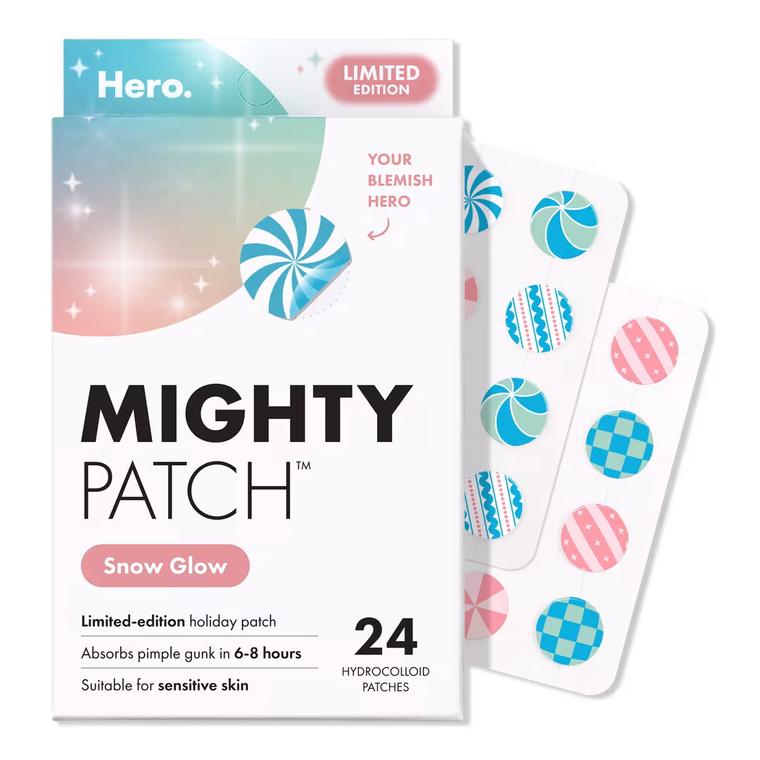 Hero Cosmetics  Mighty Patch Snow Glow Limited Edition Holiday Hydrocolloid Pimple Patches