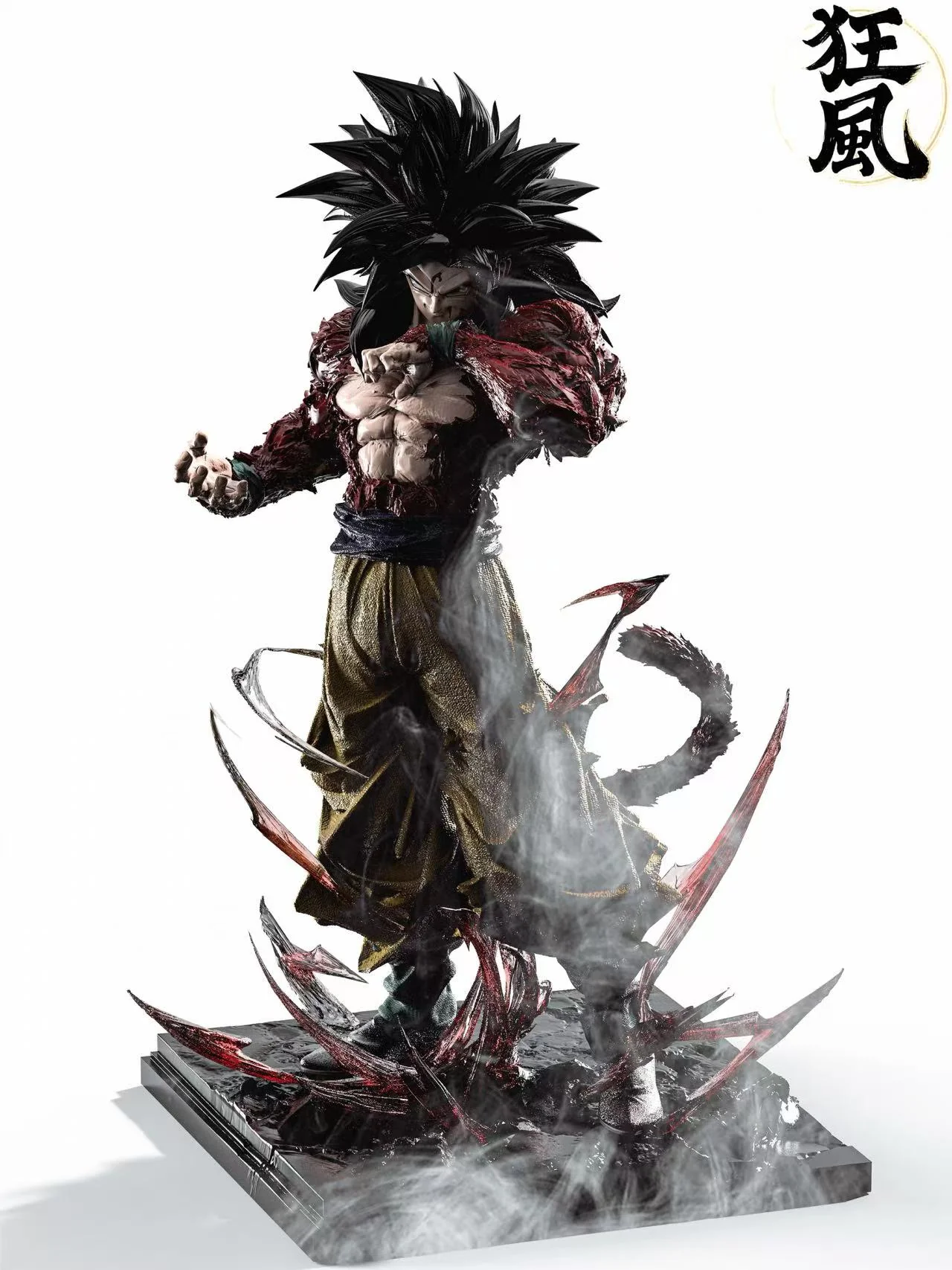 Kuang Feng Studio - DRAGON BALL - SS4 & SS5 Goku 1/6 & 1/4 Statue(GK)