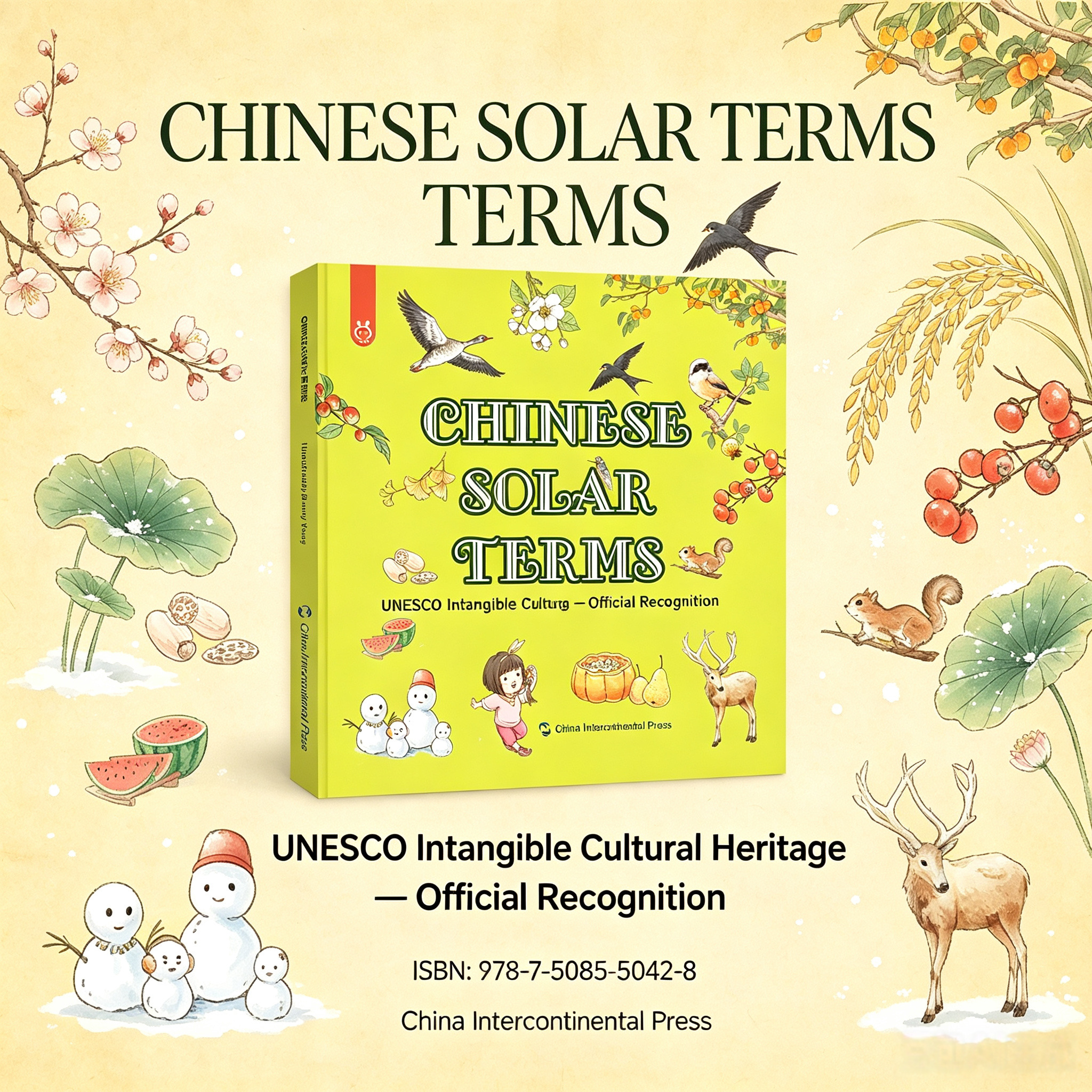 China's 24 Solar Terms (English Edition) - 2024 Chinese Culture Book