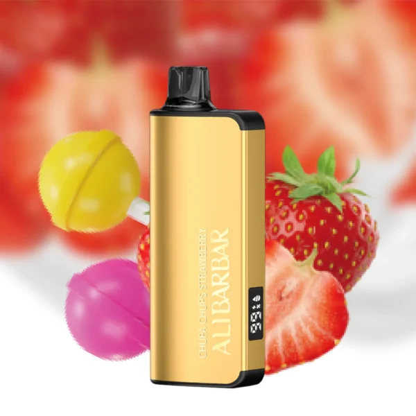 ALIBARBAR INGOT 9000 Puffs Strawberry