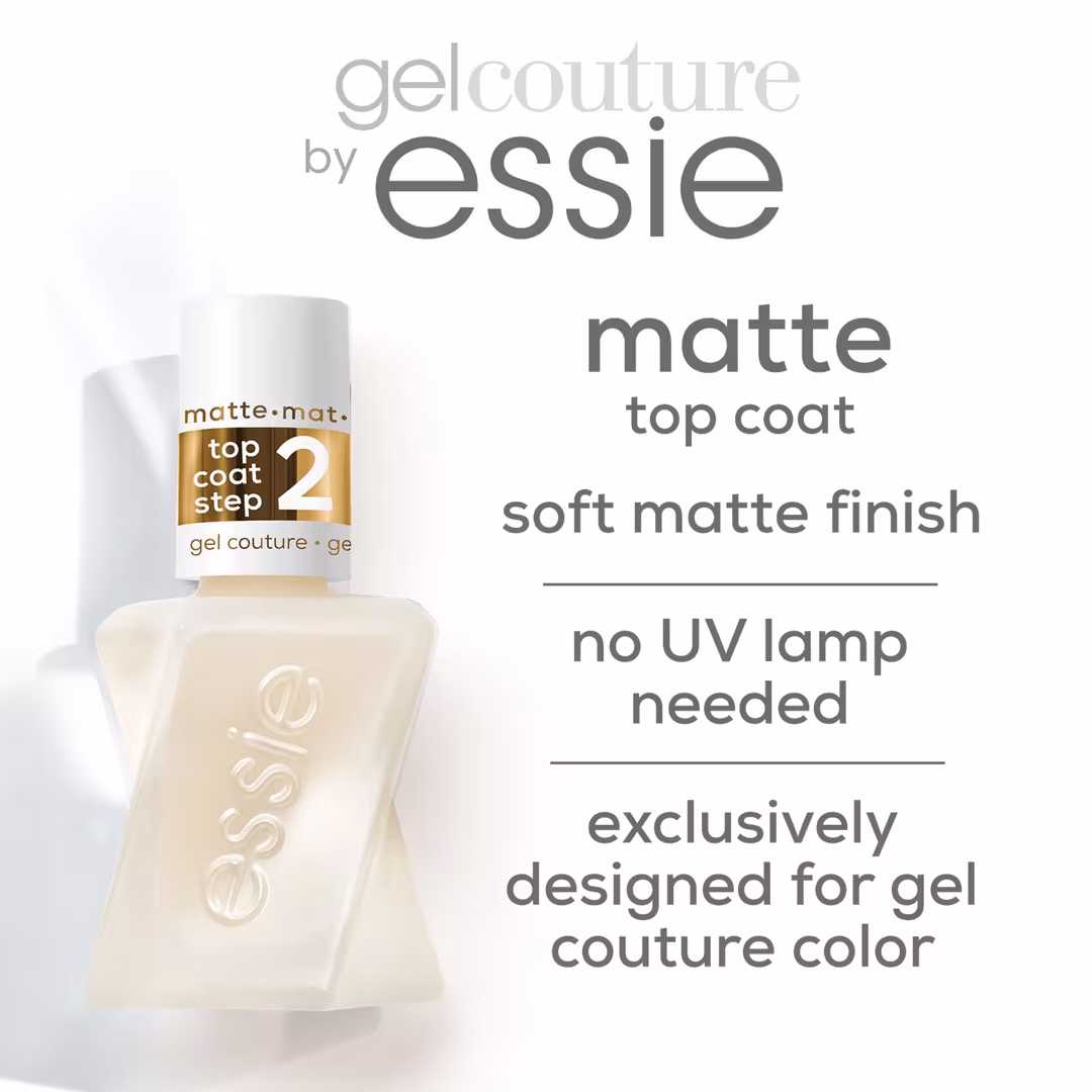 Essie  Gel Couture Matte Top Coat