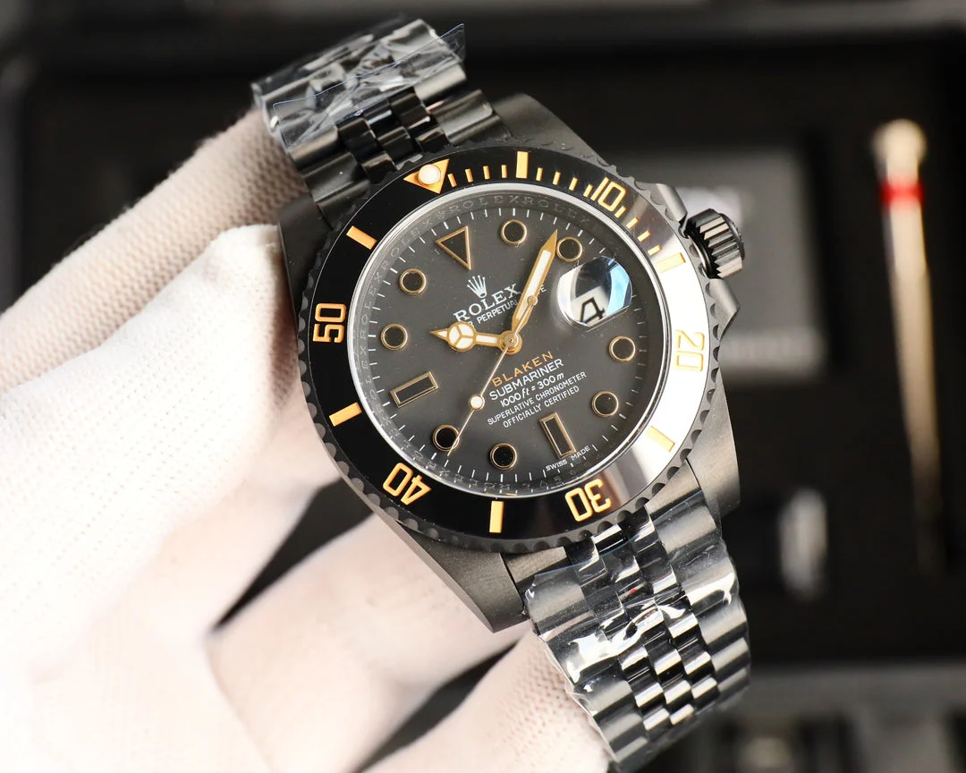 Rolex Watch Blaken 40mm Black Gold