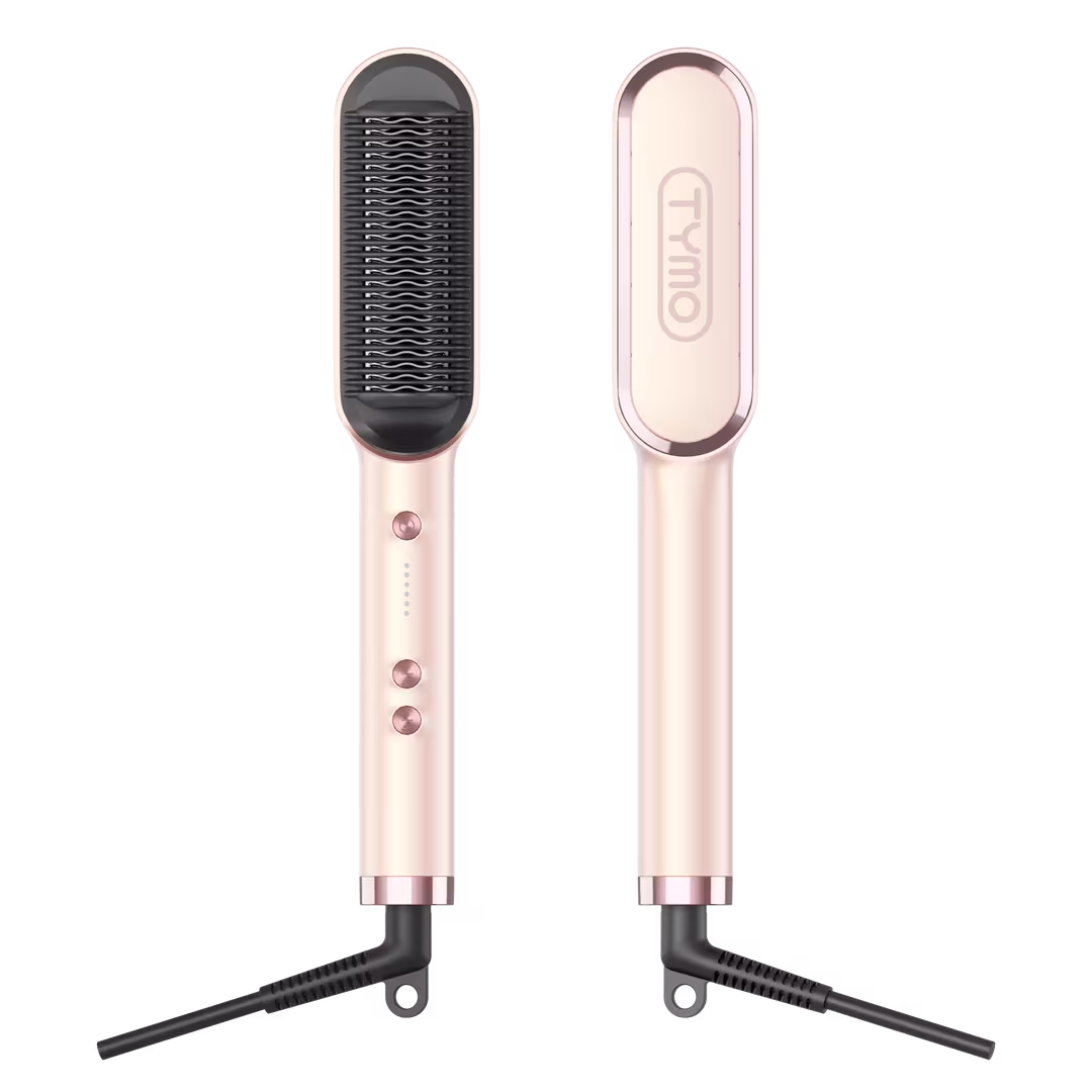 TYMO Beauty  Ring Champagne Pink Hair Straightening Comb