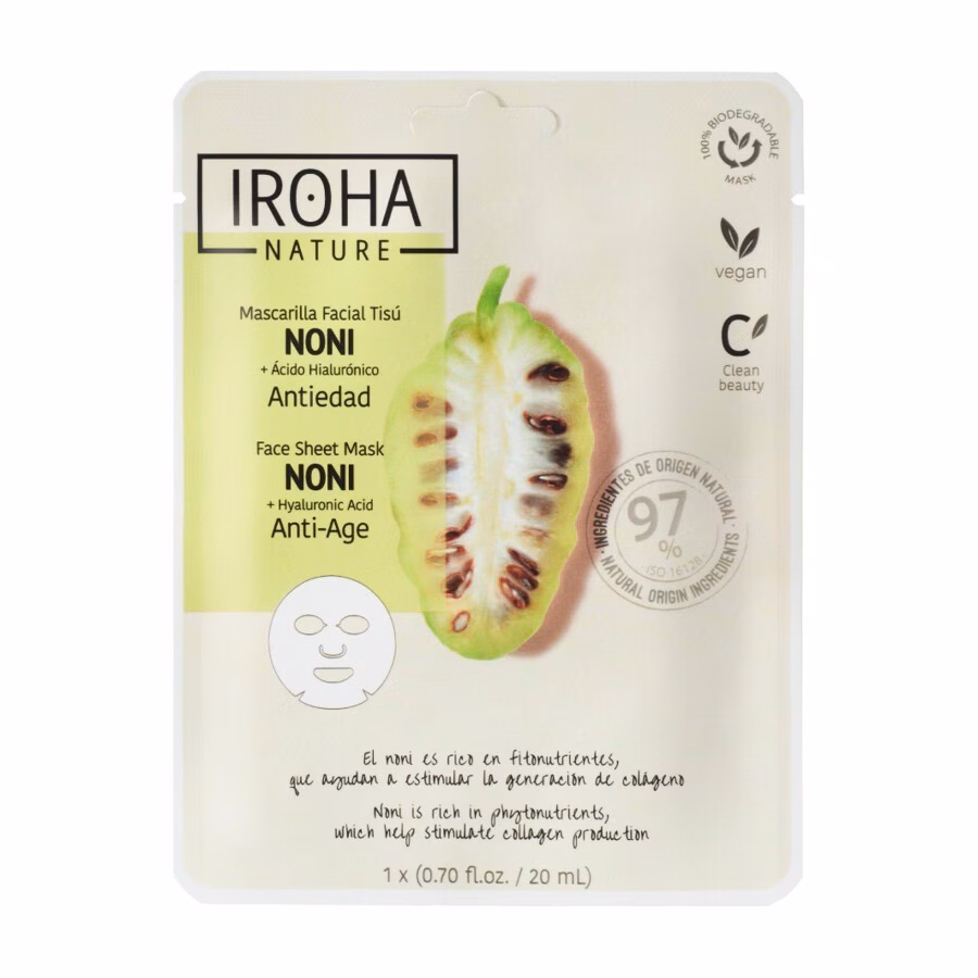 Anti-Aging-Stoffmaske mit Noni