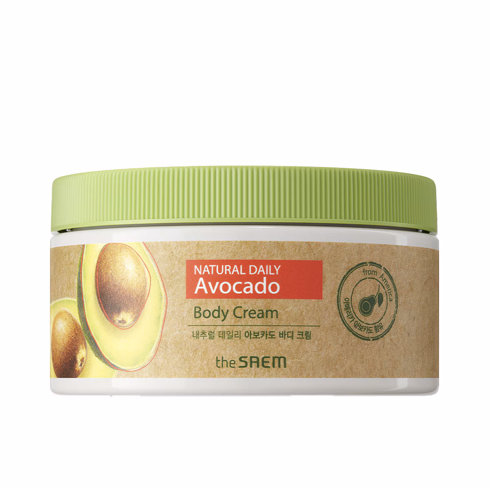 NATÜRLICHE TÄGLICHE AVOCADO-Körpercreme