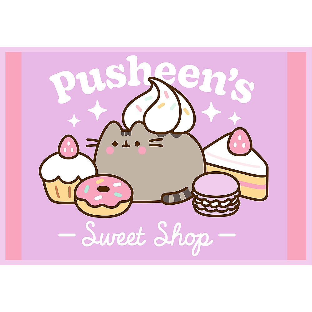 Puzzle Pusheen 4 X 250 El. Poznajcie Pusheena