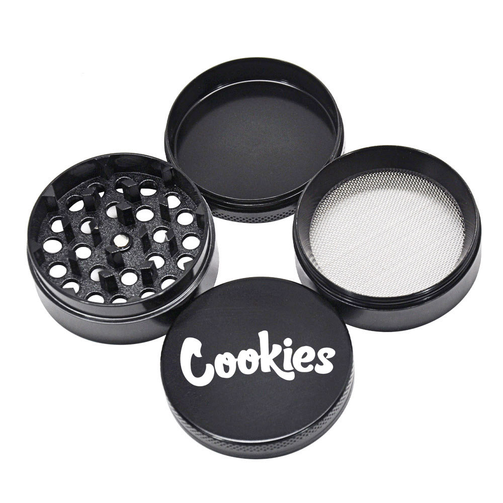 Cookies Zinc Alloy Weed Grinder 4 Layer