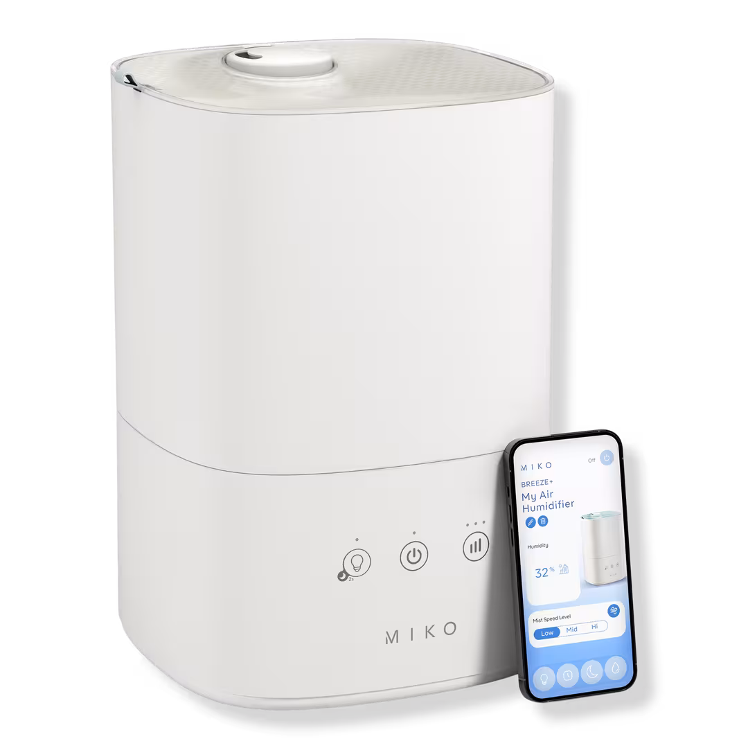Miko  Breeze + Smart Humidifier with App Control and Oil Tray