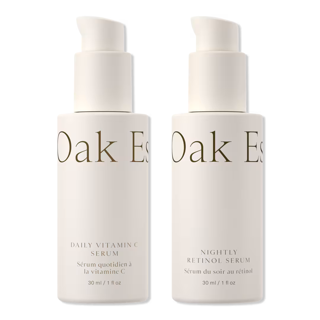 Oak Essentials  The Serums: Vitamin C & Retinol Duo