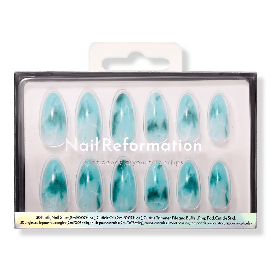 Nail Reformation  Verde Guatemala Press On Nails