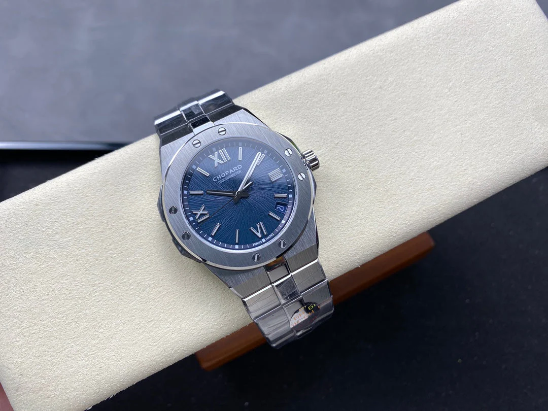 Chopard Watch Alpine Eagle 41mm Silver Blue Dial