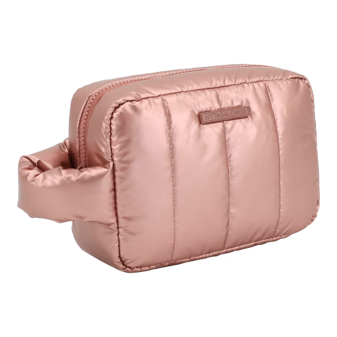 MYTAGALONGS  Metallic Cosmetic Pouch