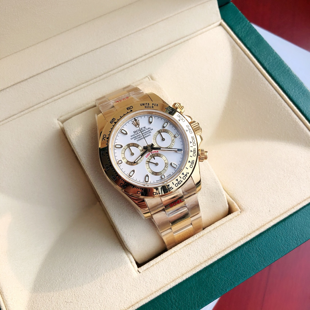 Rolex Daytona all-gold men's and women's couple watch