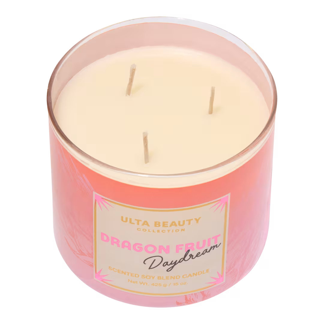 ULTA Beauty Collection  Dragon Fruit Daydream 3-Wick Scented Candle