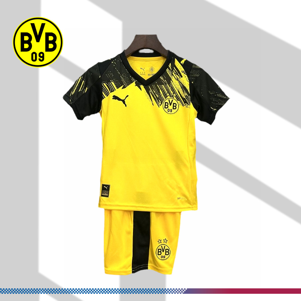 2025/2026 Dortmund Home Kit for Kids (Kids Kit socks)