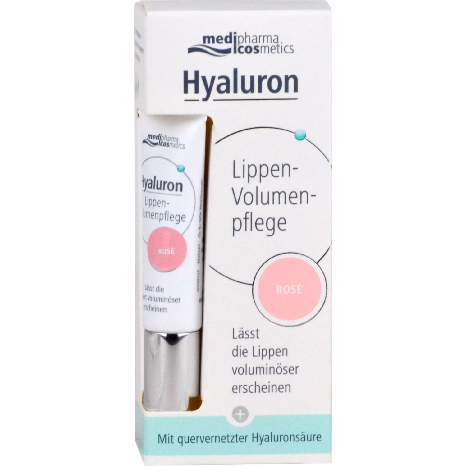 Hyaluron Lippen-Volumenpflege Balsam Rose