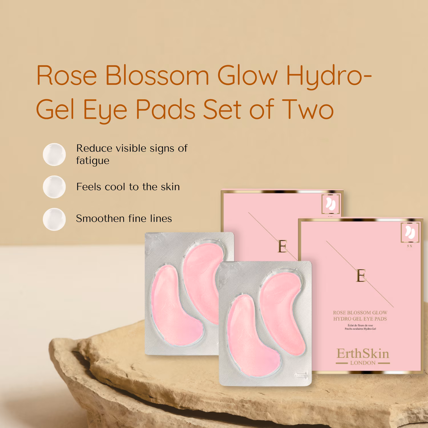 Rose Blossom Glow Hydro-Gel Augenpads