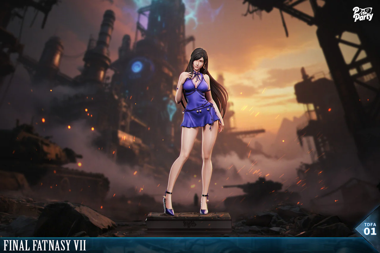 Final Fantasy - Tifa | 1:4 Resin Statue | by PinkParty Studio