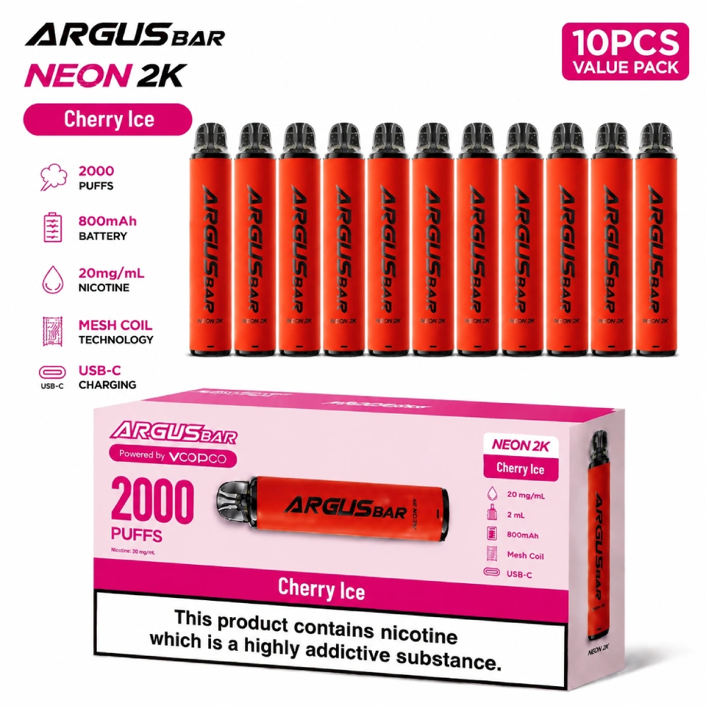 10Pcs Argusbar Neon 2K 2% 5mL